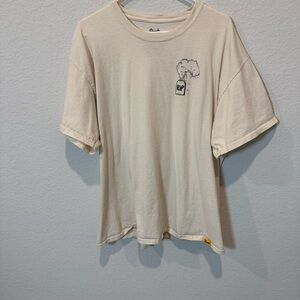 Cream Short Sleeve Tee